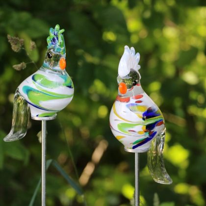 Kakadu Gartenflair inkl Stab 30 cm mint