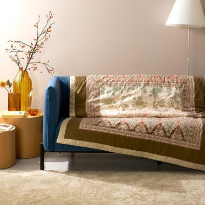 PLAID AGRIGENTO BEIGE