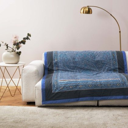 PLAID MASER HIMMELBLAU