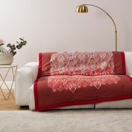 PLAID RAGUSA BORDEAUX
