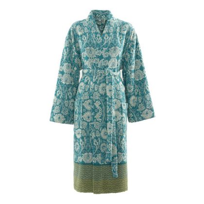 BADEMANTEl KIMONO MIRA grün