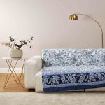 EINRICHTUNGSFOULARD CAPODIMONTE BLAU