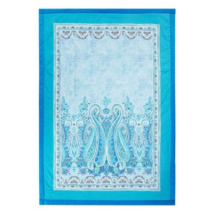 PLAID MERGELLINA Ocean blue