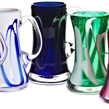 Bierskrug Pavel 13cm blau