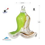 Gartenblume Punto hängend Gartenflair 26cm mit Stab Lila