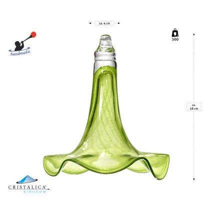 Trompetenblüte hängend klein Gartenflair 18cm mit Stab