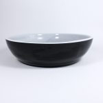 Glasschale Black & White Gala Murano 31cm