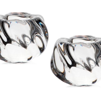 Kerzenhalter 2er-Set Katarina Silver 7cm