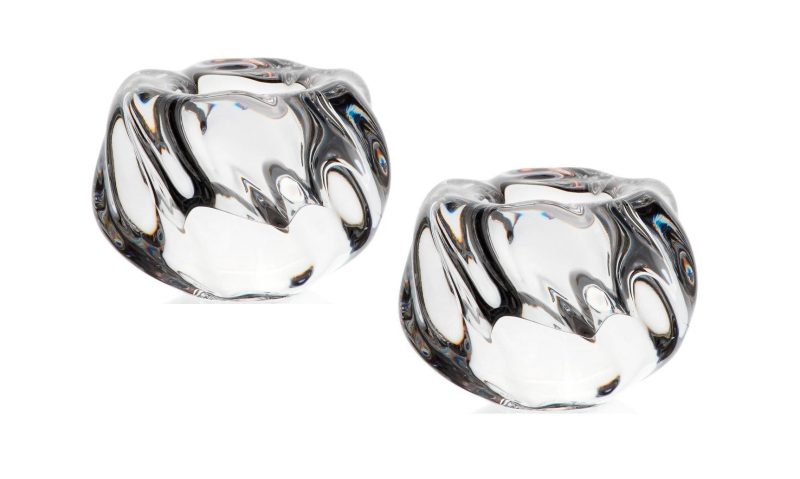 Kerzenhalter 2er-Set Katarina Silver 7cm
