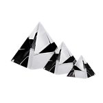 Glaspyramide Pokal 10 cm