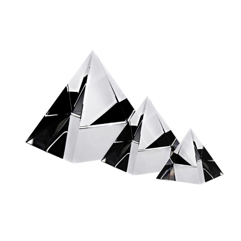 Glaspyramide Pokal 10 cm