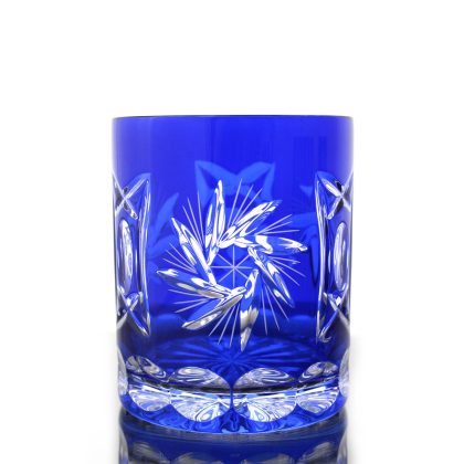 Whiskyglas Schleuderstern 280ml grün