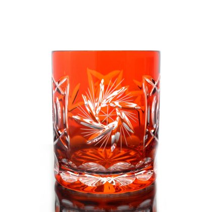 Whiskyglas Schleuderstern 280ml violett