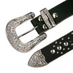 Gürtel Aletta aus Leder für Damen Glam Gr. S