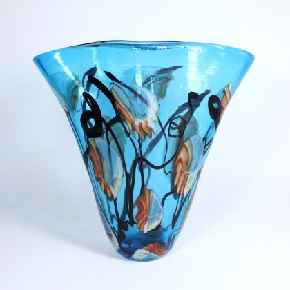 Glasvase Ocean World Murano 30cm