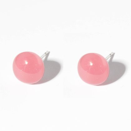 Ohrstecker Glasperle Simply Rosa
