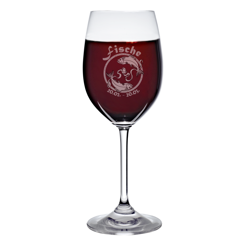 Weinkelch 300ml mit Sternzeichen Jungfrau