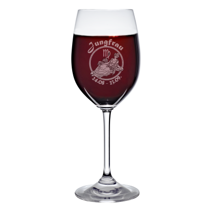 Weinkelch 300ml mit Sternzeichen Krebs