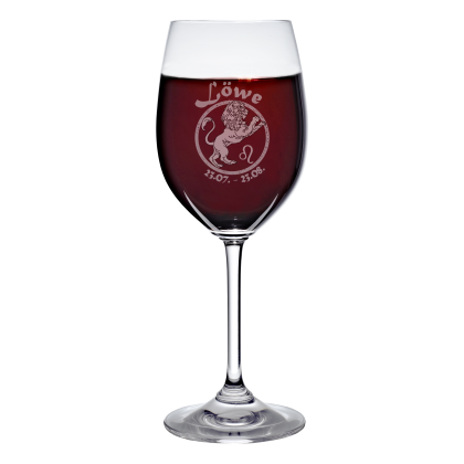Weinkelch 300ml mit Sternzeichen Schütze