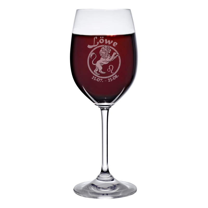 Weinkelch 300ml mit Sternzeichen Schütze