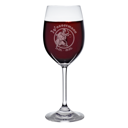 Weinkelch 300ml mit Sternzeichen Widder