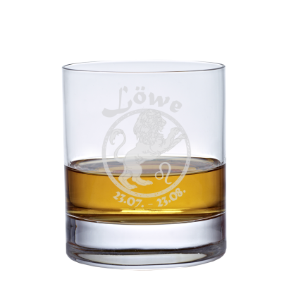 Whiskyglas (320ml) mit Sternzeichen Schütze