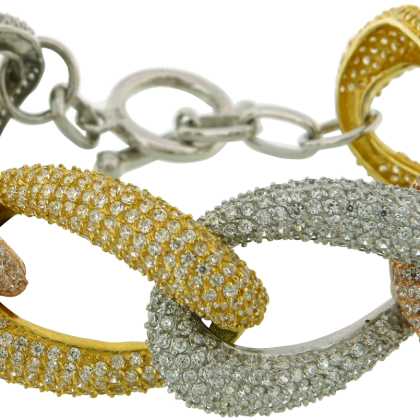 Armband Poulunoe aus 925 Sterling Silber Schmuck für Damen Heat