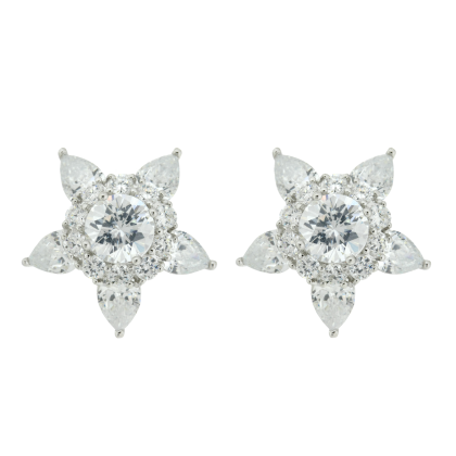 Ohrstecker Astera aus 925 Sterling Silber Schmuck für Damen Friends