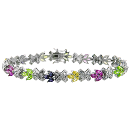 Armband Galene aus 925 Sterling Silber Schmuck für Damen Heat