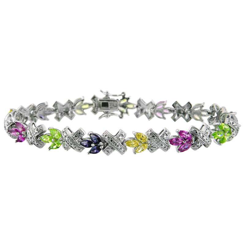 Armband Galene aus 925 Sterling Silber Schmuck für Damen Heat