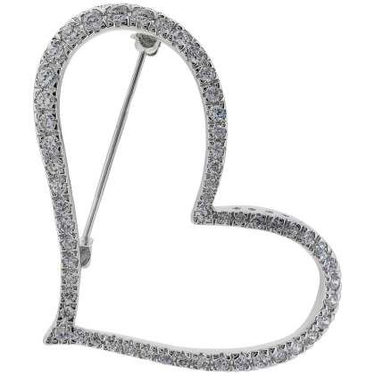 Brosche Thuja aus 925 Sterling Silber Schmuck für Damen Friends