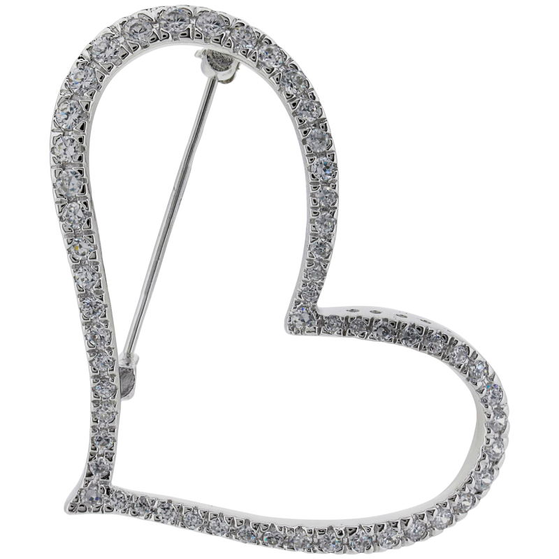 Brosche Thuja aus 925 Sterling Silber Schmuck für Damen Friends