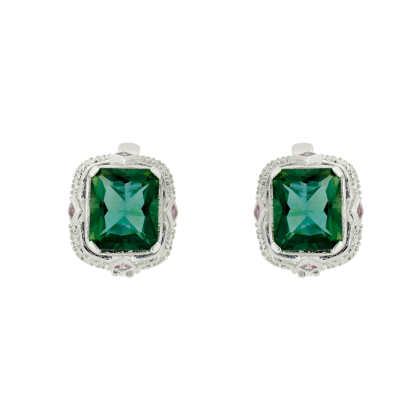 Ohrstecker Ephyra aus 925 Sterling Silber Schmuck für Damen Heat