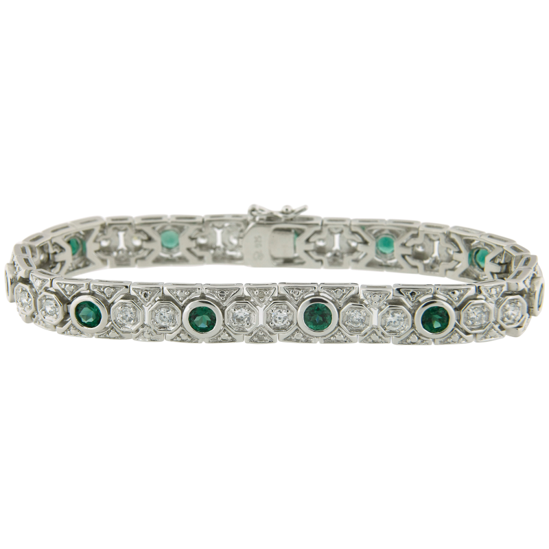 Armband Alifa aus 925 Sterling Silber Schmuck für Damen Heat