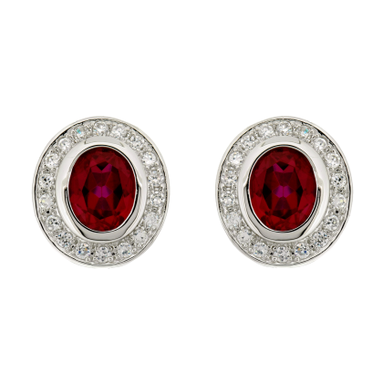 Ohrstecker Eos aus 925 Sterling Silber Schmuck für Damen Heat