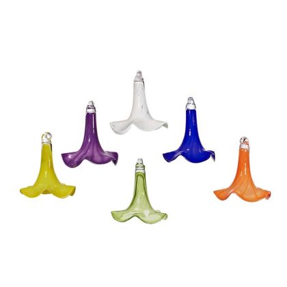Trompetenblüte hängend klein 18 cm inkl. Stab Blau
