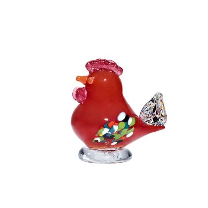 Glas Figur Henne Tierwelt 14