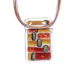 Halskette "Fusing Gem" (6
