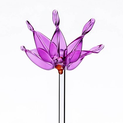 Glasblume Perle "Fantasia" (60cm)