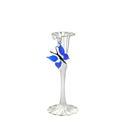 Kerzenhalter mit Schmetterling "Bloom" (20cm)