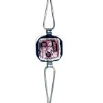 Armband mit Glasstein Violett Fusing