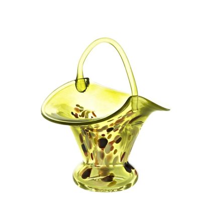 Glaskörbchen Pavel 23 cm beige