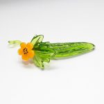 Gurke mit Blüte ''Obst & Gemüse'' 10cm