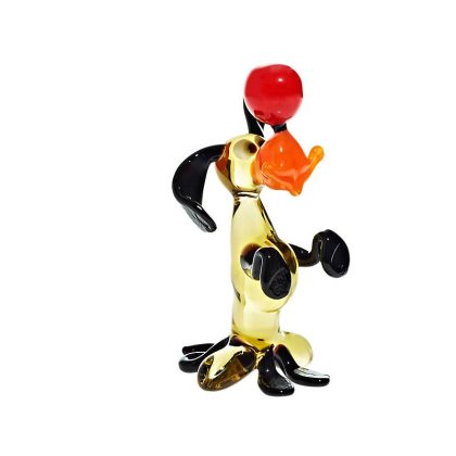 Hund mit Ball Medium (6-15cm)