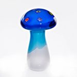 Glasfigur Pilz groß Muranoglas 18cm