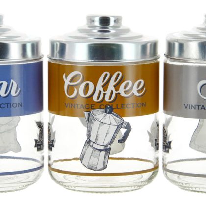 Vorratsgläser aus Glas Bio Life 3er-Set