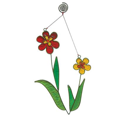 Fensterbild Blumen (28cm)
