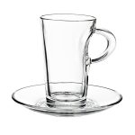 Glastasse Summer mit Untertasse 2tlg.