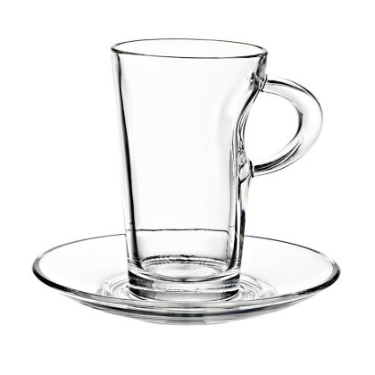 Glastasse Summer mit Untertasse 2tlg.