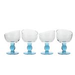 Eiscremeglas Vienna 4er-Set Amore Vero 14cm blau